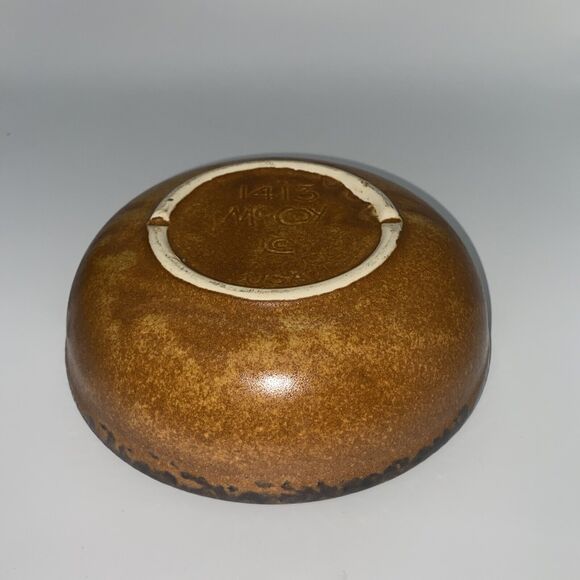 Mid Century Vintage Nelson McCoy Mesa Canyon 1413 Coupe Cereal Replacement Bowl - Picture 8 of 10